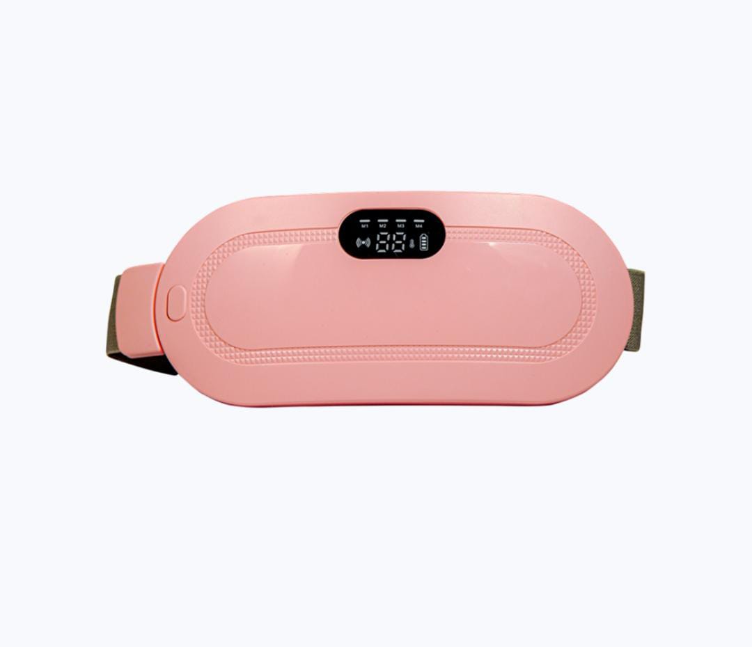 Heating pad for period cramps relief and massager